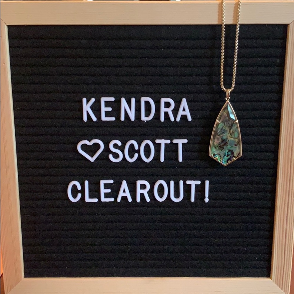 Kendra Scott Abalone Necklace! EUC